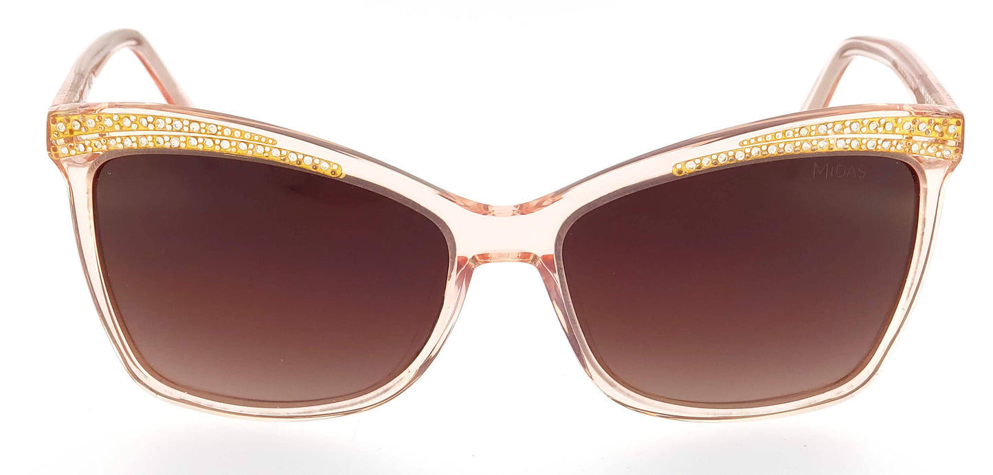 Midas Eyewear - SK0162: Pink Transparent