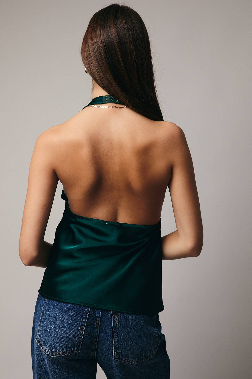 Sunday Edition Hunter Green Halter