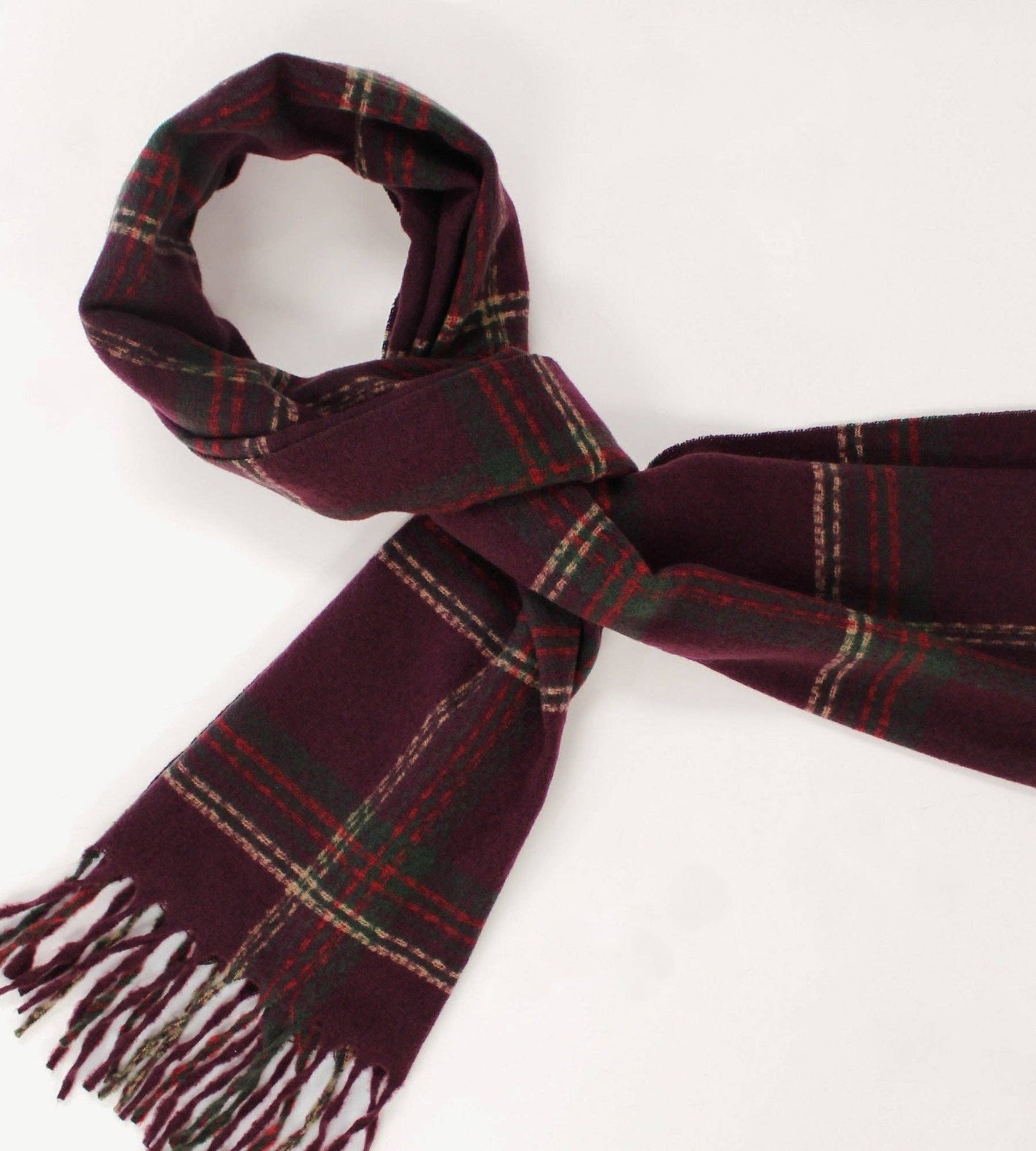 La-a SOLE - Carol Winter Scarf | Burgundy