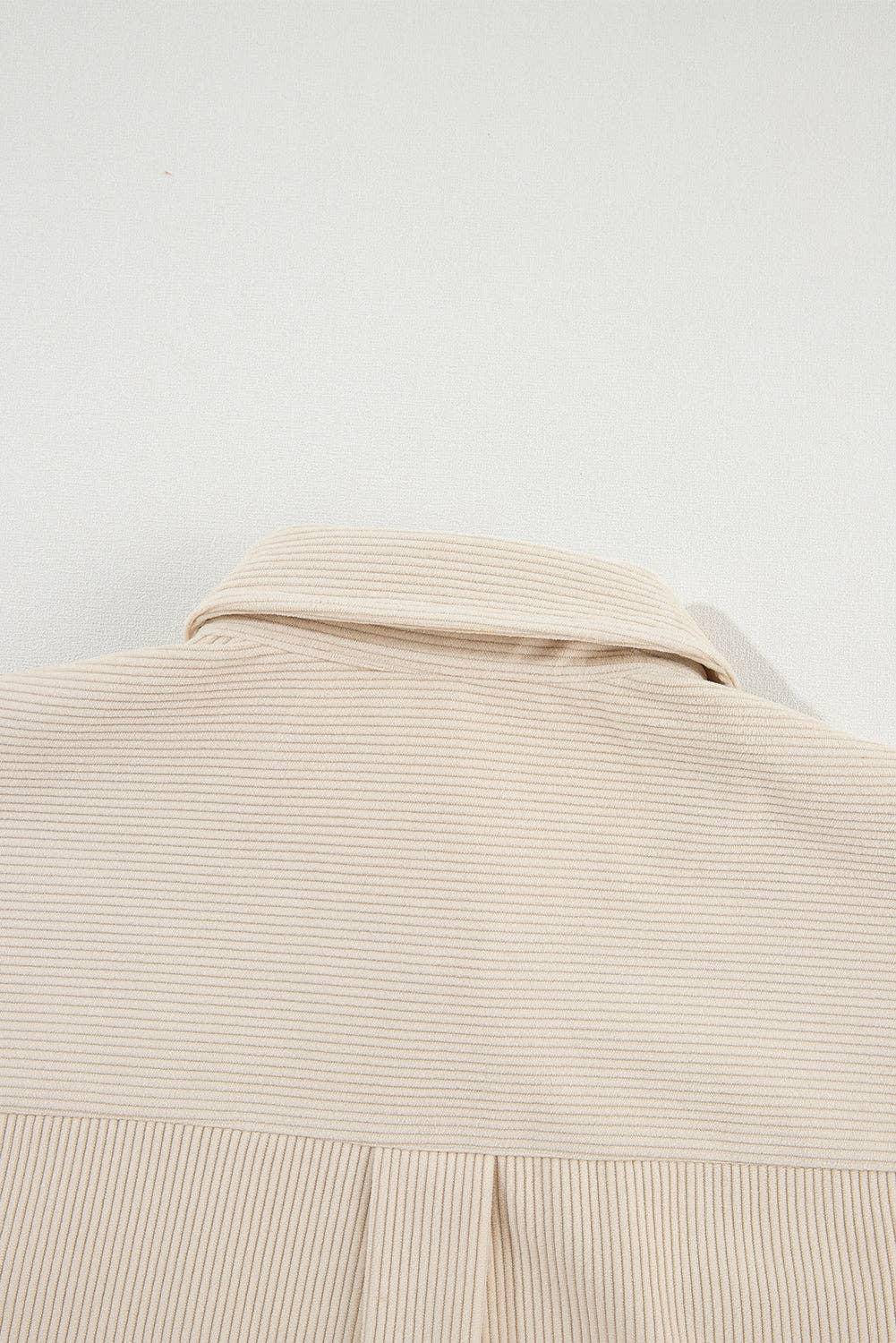Lovesoft Beige Houndstooth Shacket