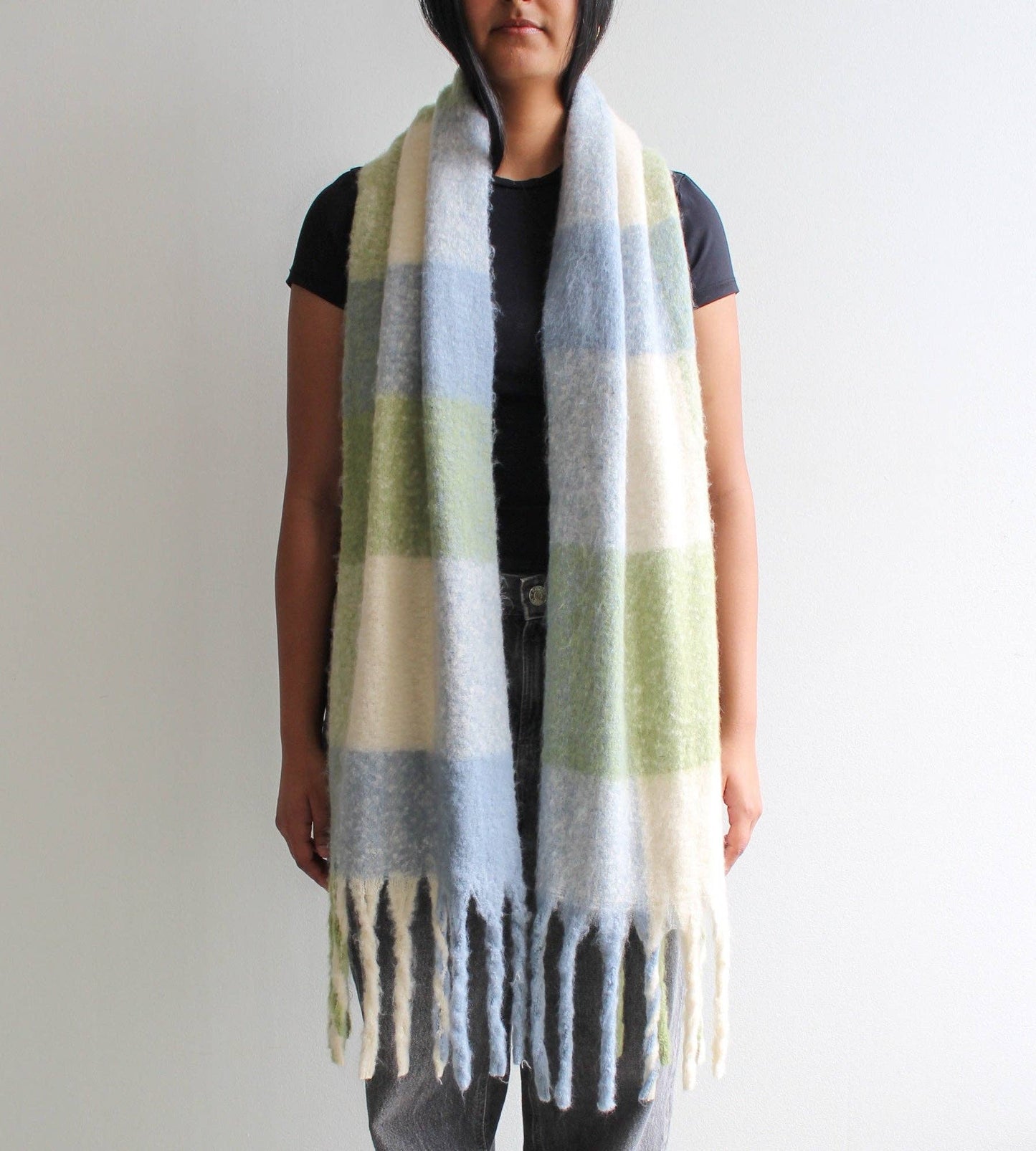 La-a SOLE - Olive Winter Scarf | Green