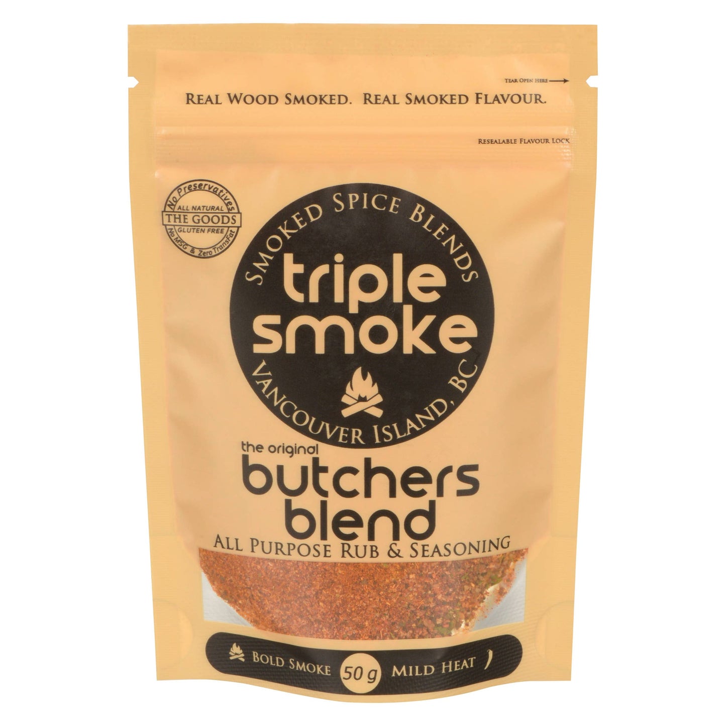 Triple Smoke - Triple Smoke Butchers Blend Smoked BBQ Seasoning