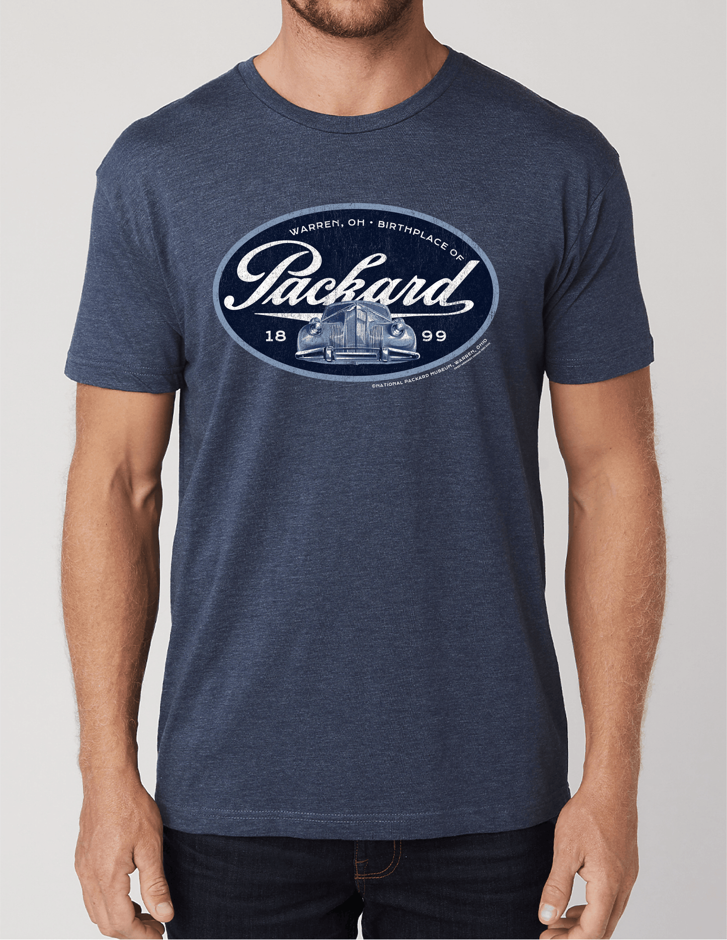 Packard Navy Tonal Car Vintage Grill Unisex Fit