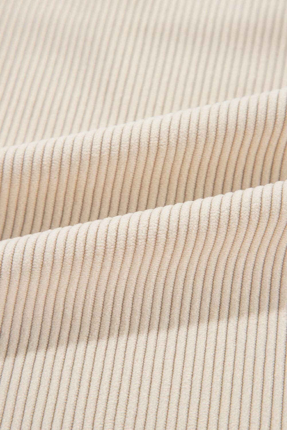 Lovesoft Beige Houndstooth Shacket