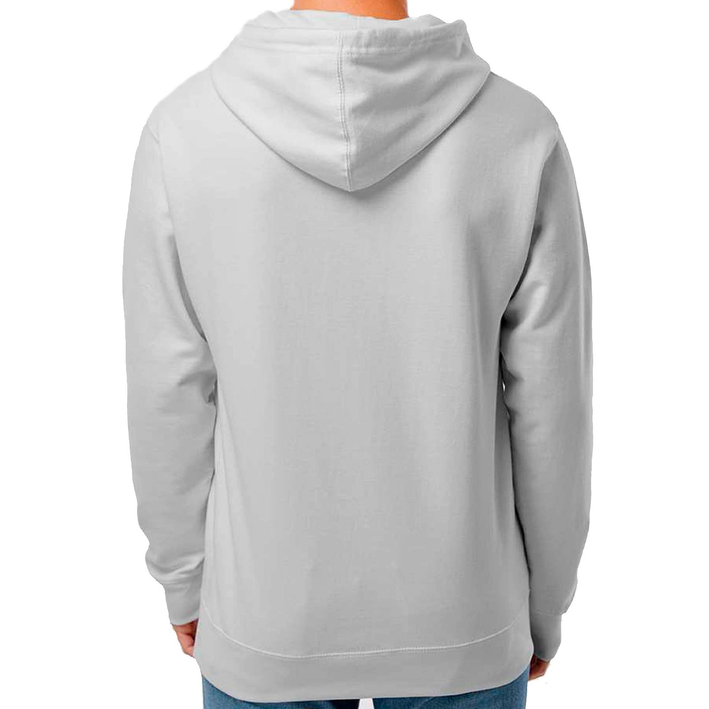 Black Lantern Colorful Forest and Clouds Men's Hoodie
