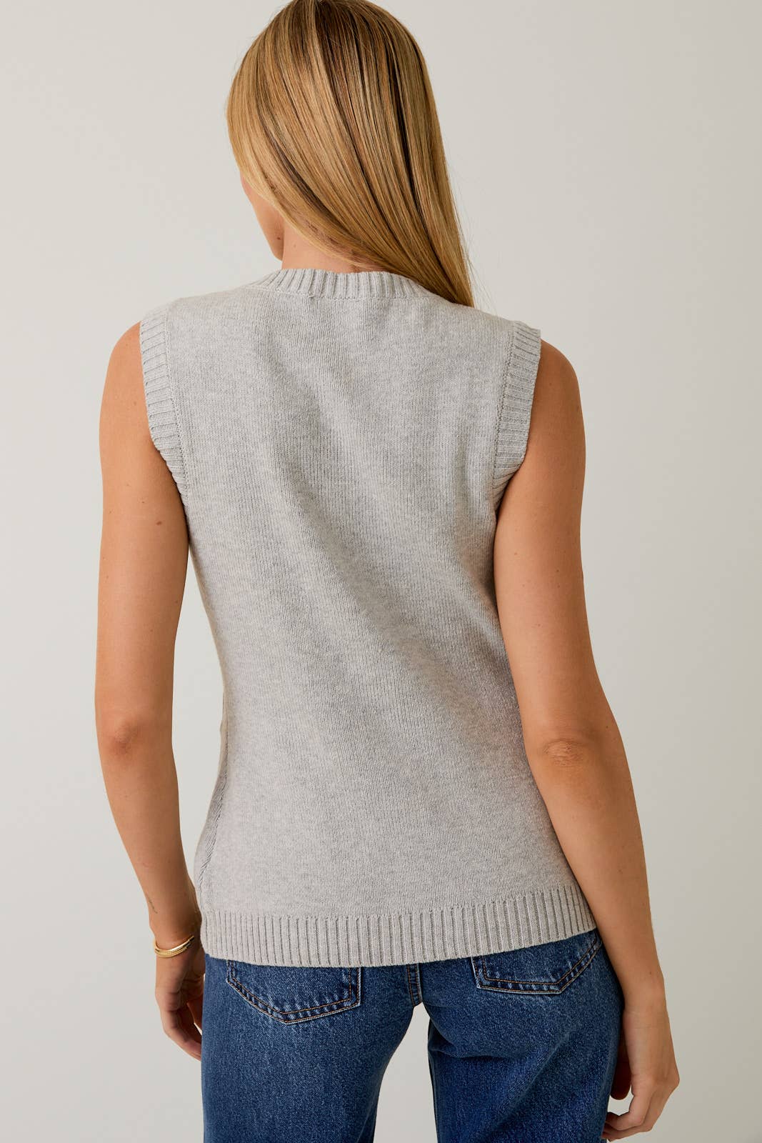Sunday Edition Button Down Vest