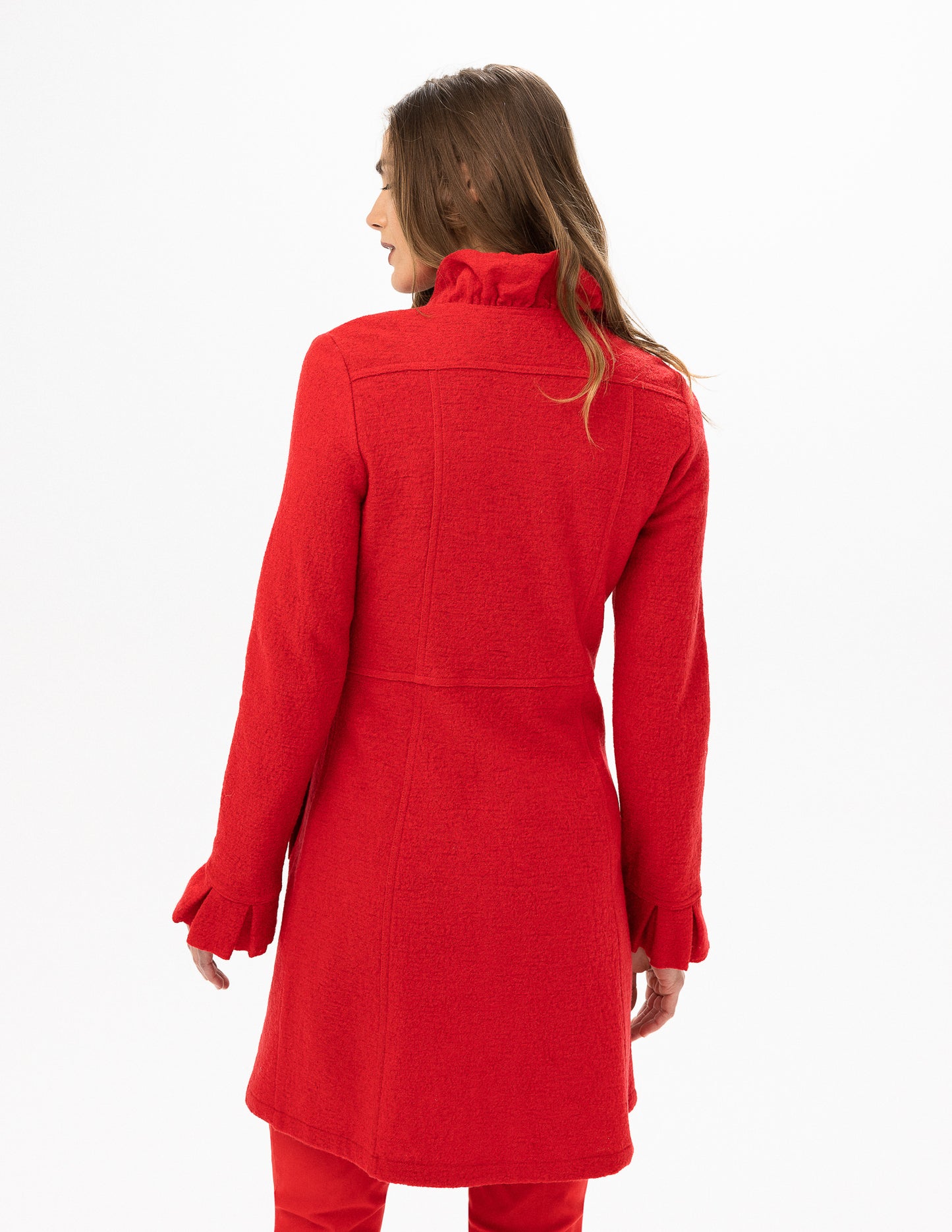Renuar Boiled Wool Jacket Ferrari