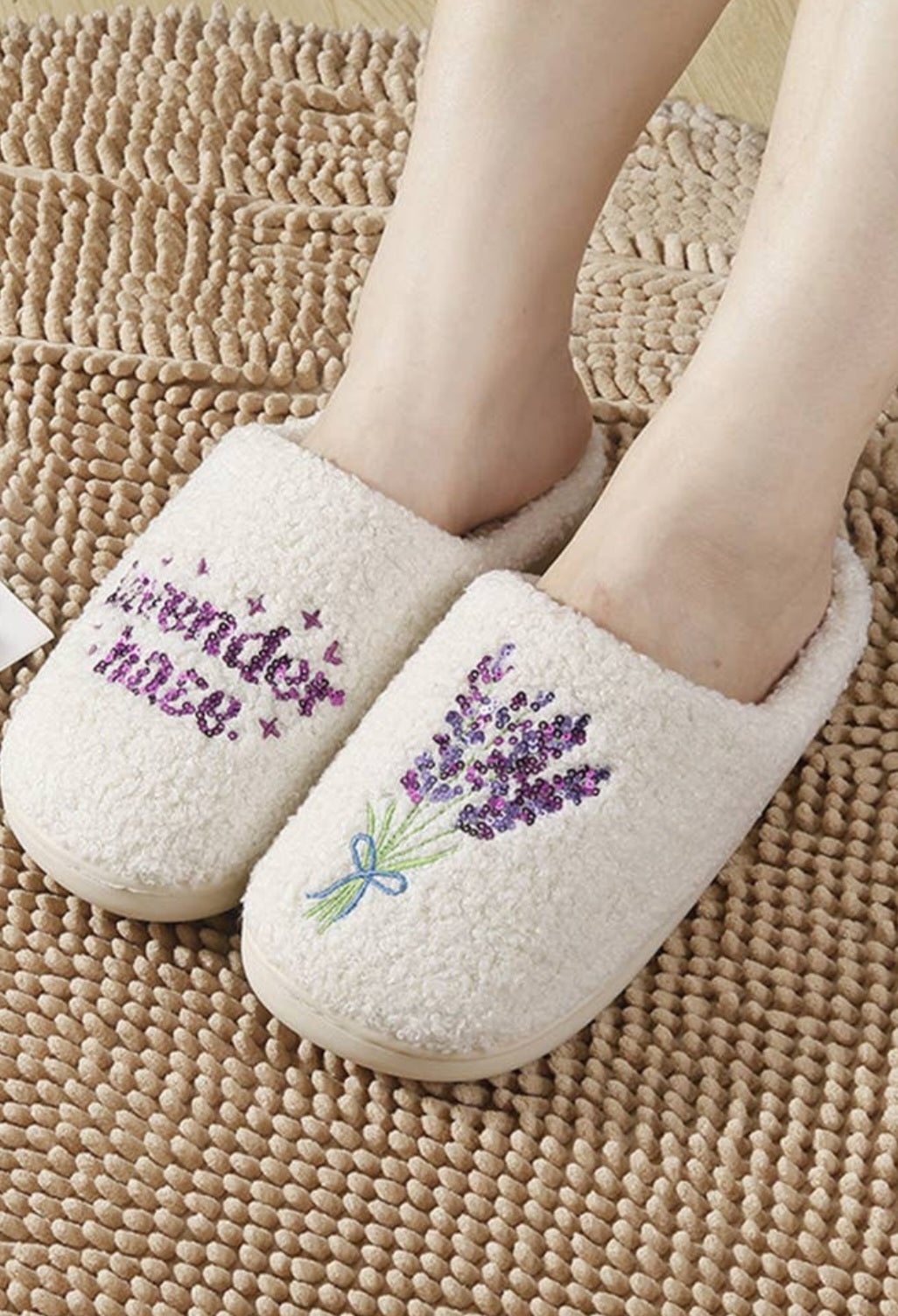 Lavender Haze Slipper Sequin Slipper