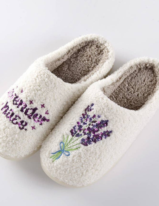 Lavender Haze Slipper Sequin Slipper