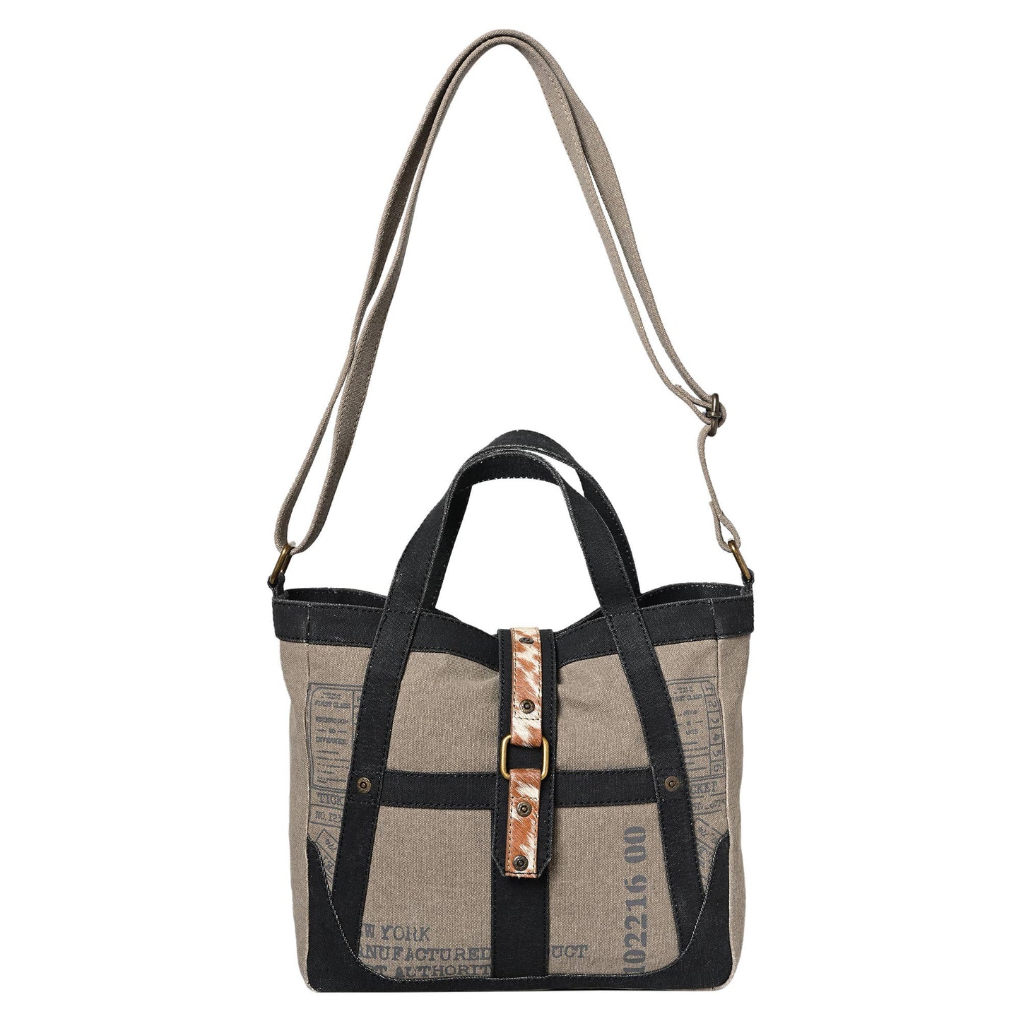 Mona B. - Original Leather Cowhide 'Escape the Ordinary' Tote Bag