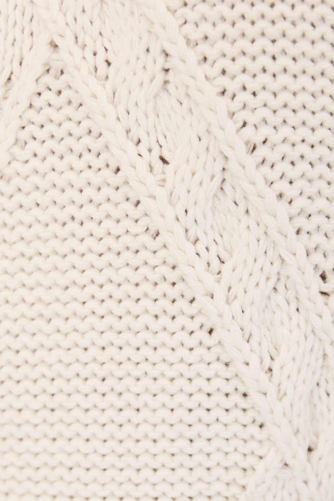 Sunday Edition Cable Knit Sweater Vest