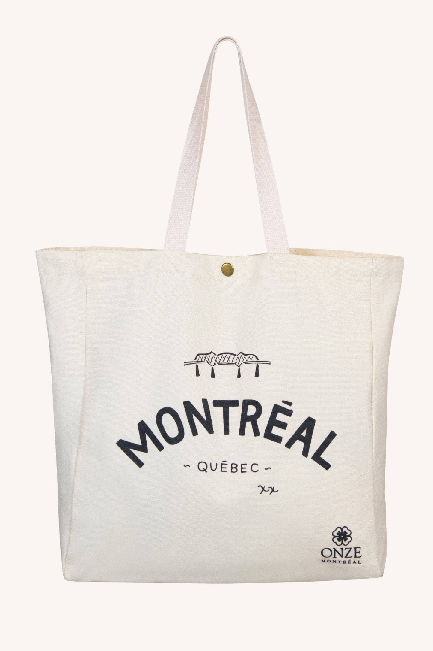 ANNICK - Montreal Quebec Illustration Tote Bag