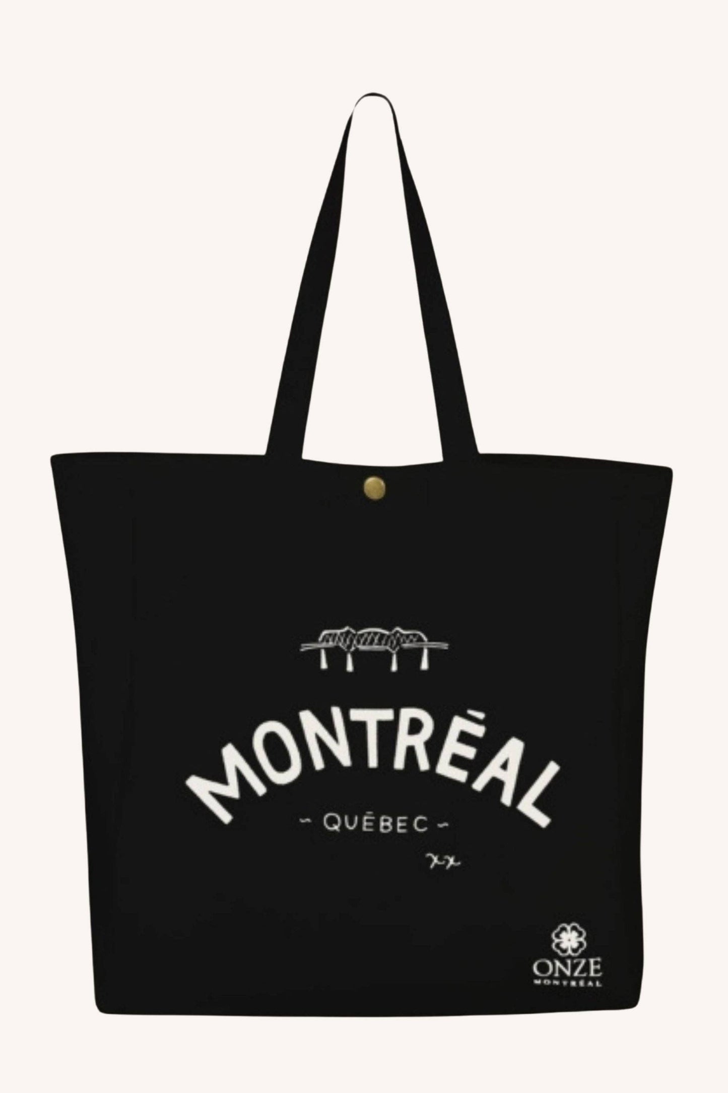 ANNICK - Montreal Quebec Illustration Tote Bag