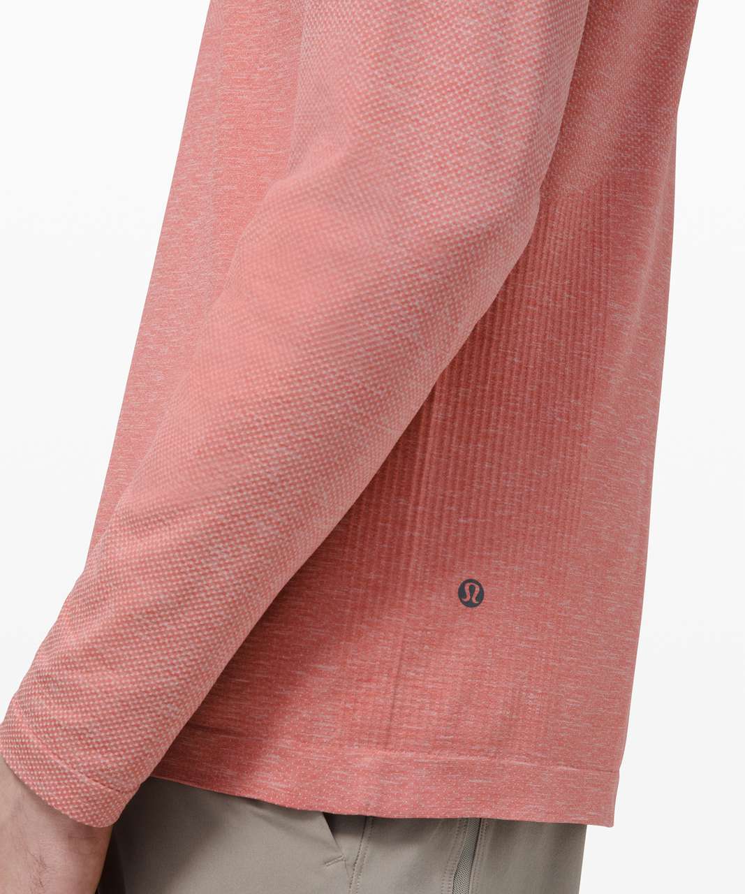 Lululemon Metal Vent Tech Long Sleeve Size XL Dusty Pink/Cherry Tint