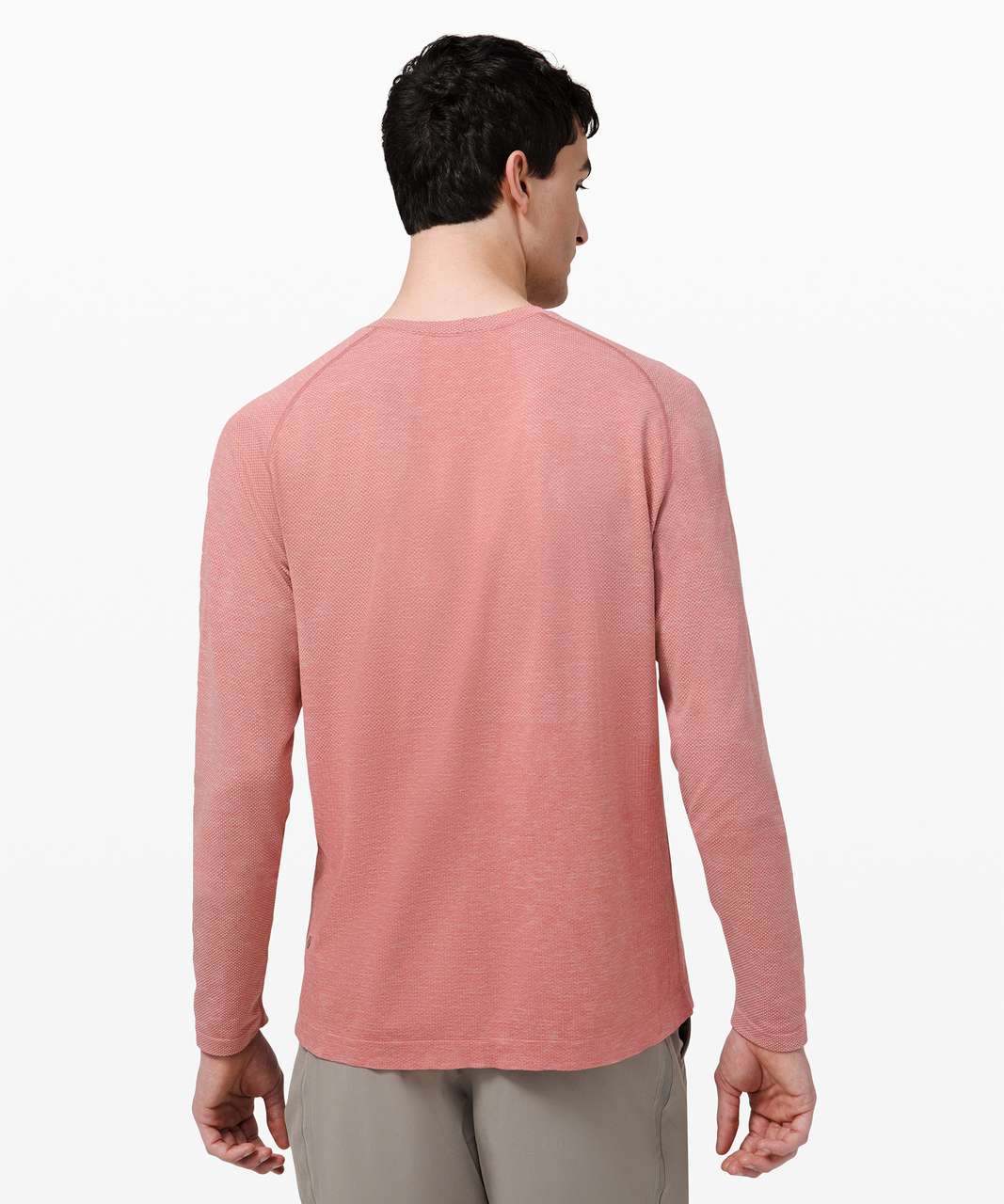 Lululemon Metal Vent Tech Long Sleeve Size XL Dusty Pink/Cherry Tint