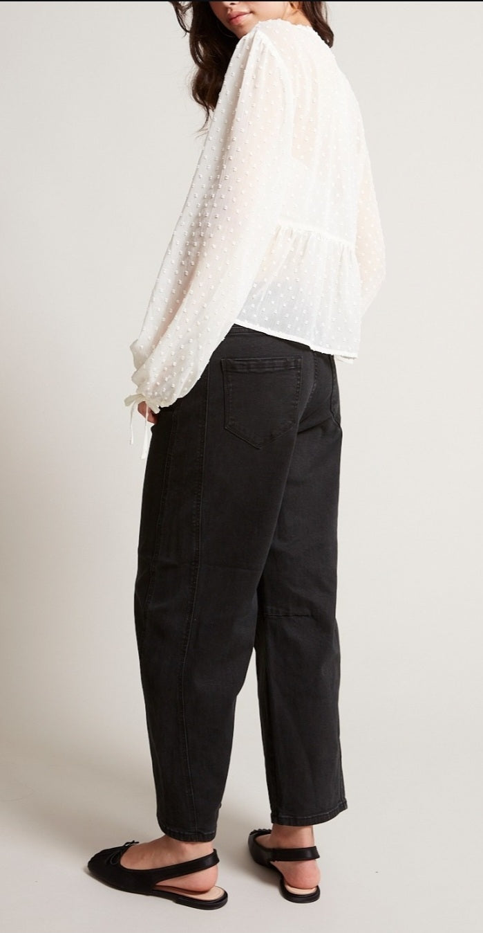 RD Style - TRICIA PUFF LONG SLEEVE TOP