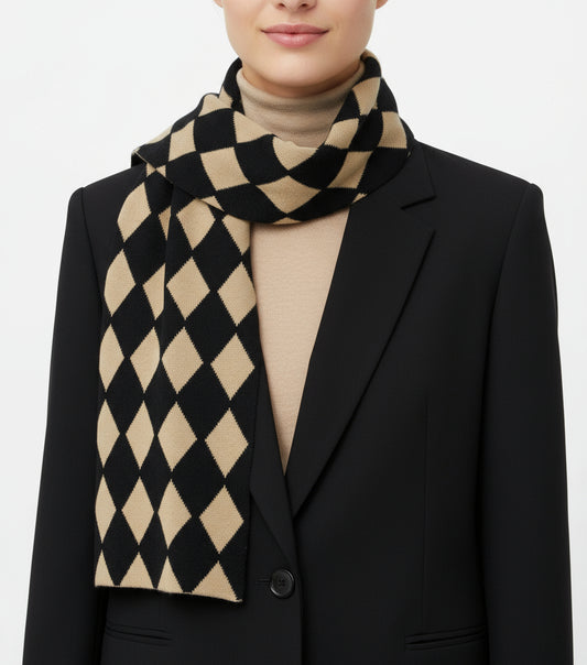 La A Sole Printed Scarf