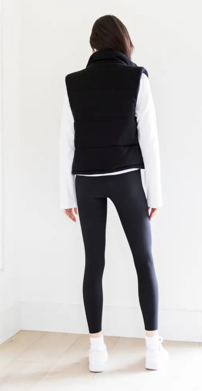Priv Cora Knit Puffer Vest