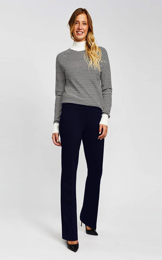Renuar Straight Leg Dress Pant Indigo