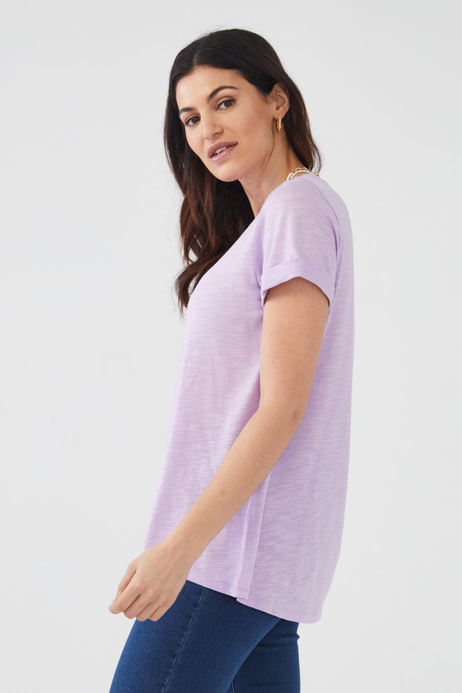 French Dressing T-Shirt Wild Pansy