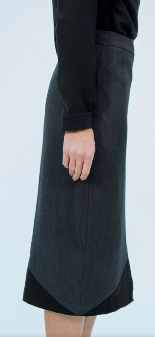 Kilroe Made in Vancouver Skirt Black and Grey - DDBooski Clothing Co