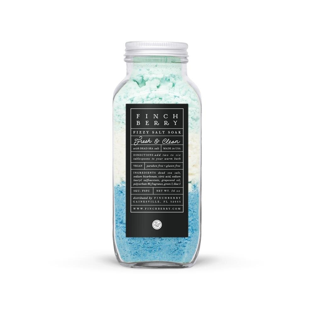 Finchberry Fresh And Clean Salt Soak Vegan