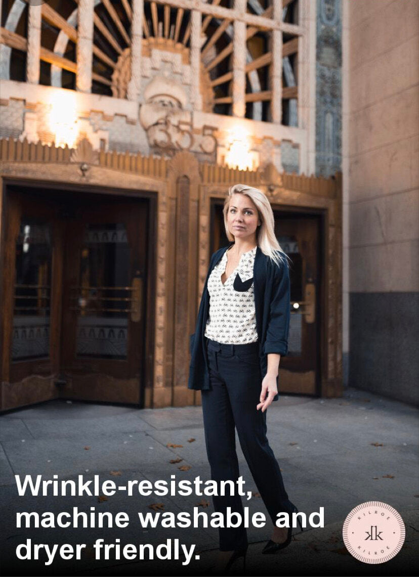 Kilroe Made in Vancouver Dress Pants Black - DDBooski Clothing Co