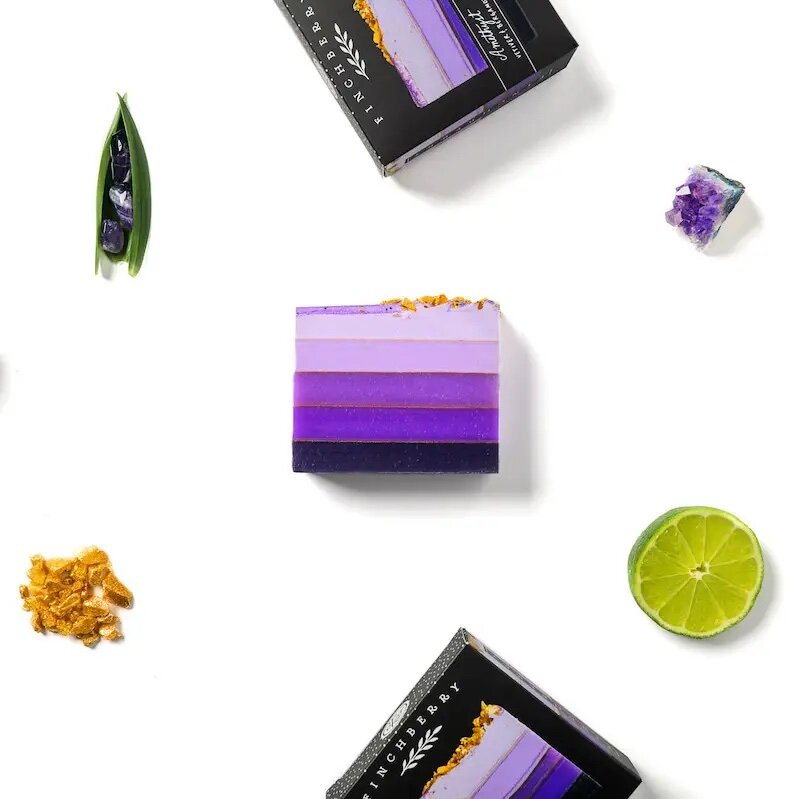 Finchberry Amethyst Vegan Soap