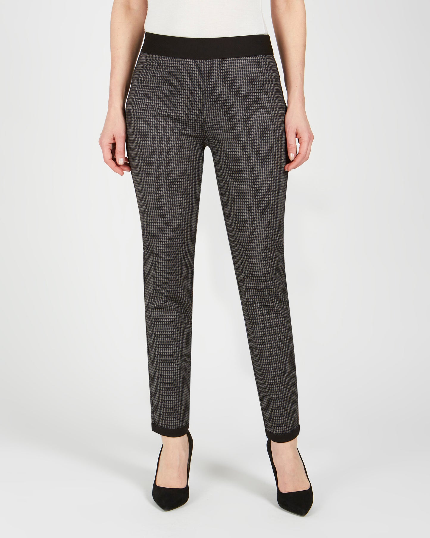 Renuar Houndstooth Pull Ons