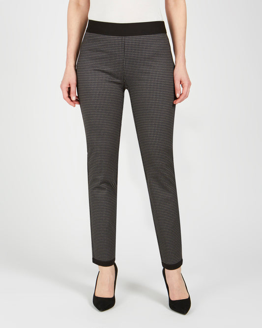 Renuar Houndstooth Pull Ons