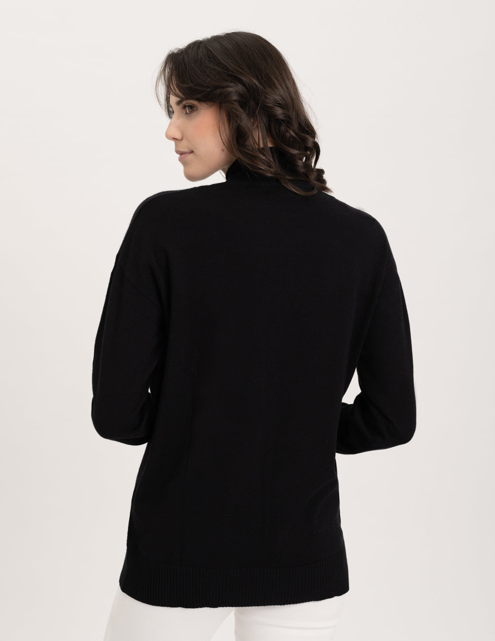 Renuar Black Mockneck