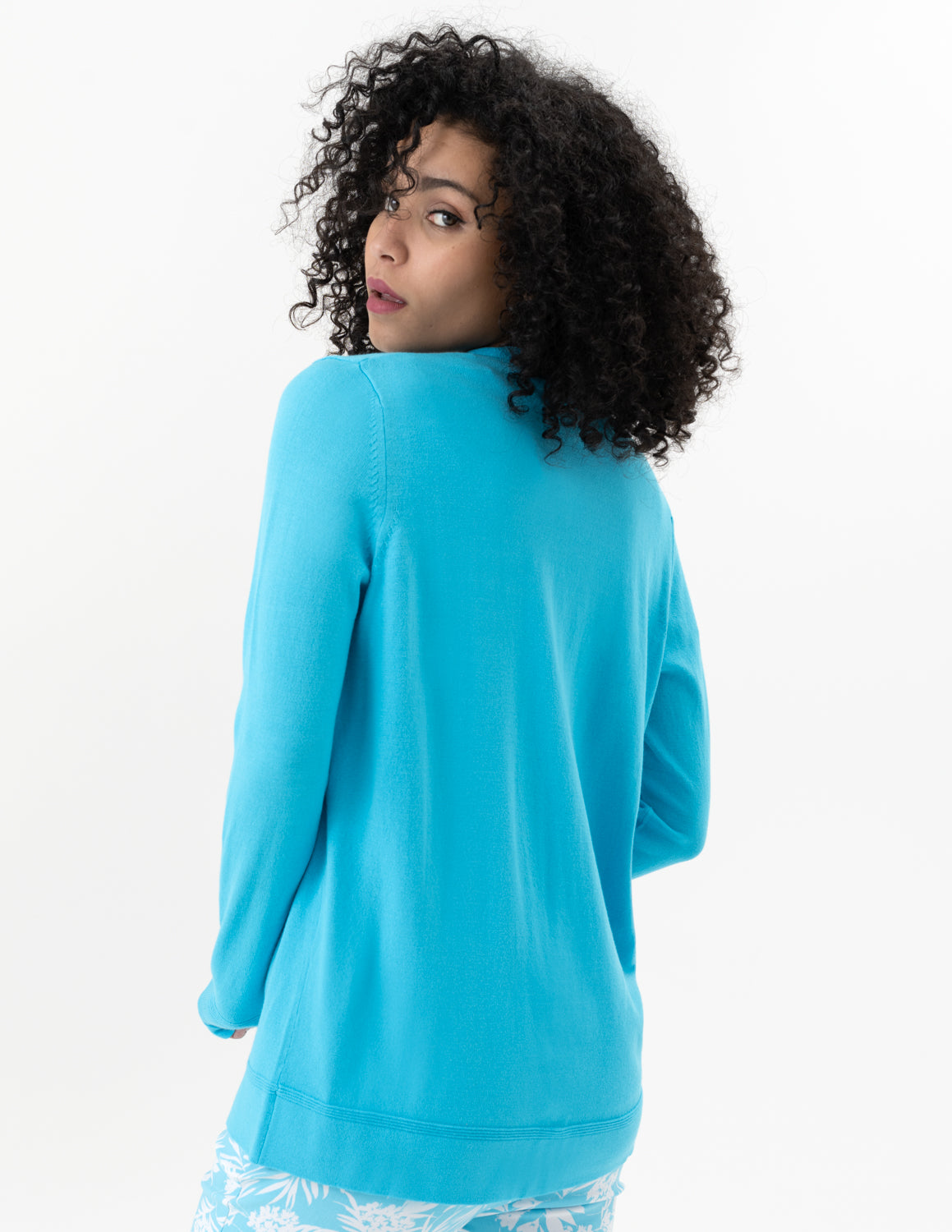 Renuar Turquoise Cardigan