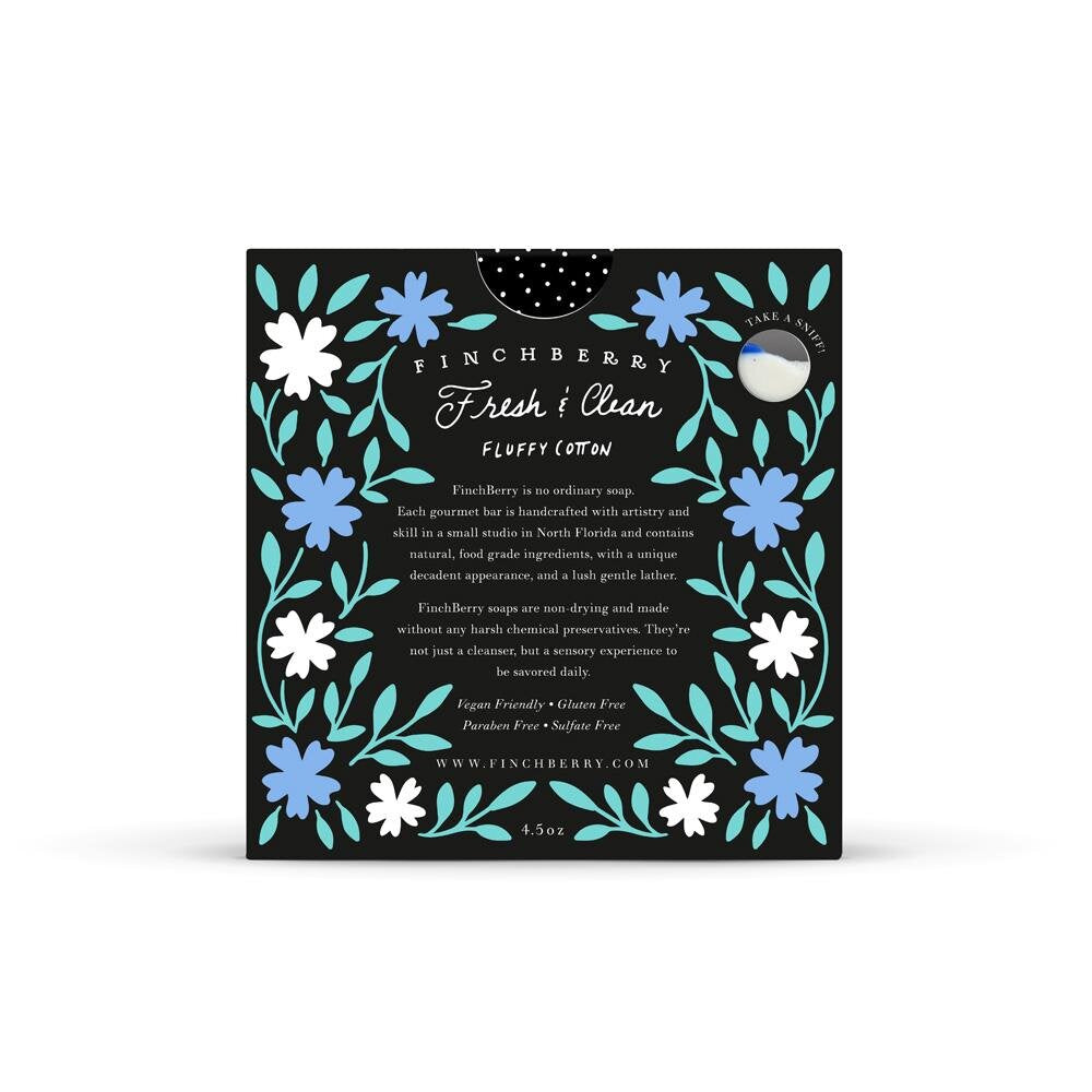 Finchberry Fresh and Clean Vegan Soap