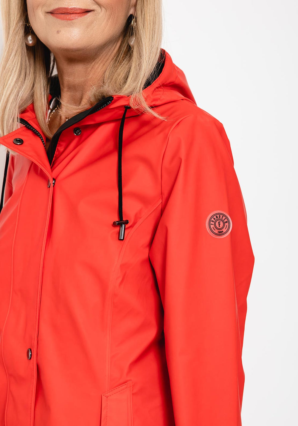 Frandsen Raincoat Red