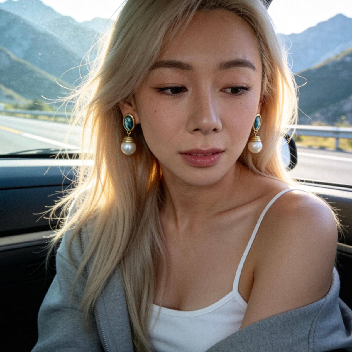 Aurea Jewelry - Vintage Pearl Drop Earrings