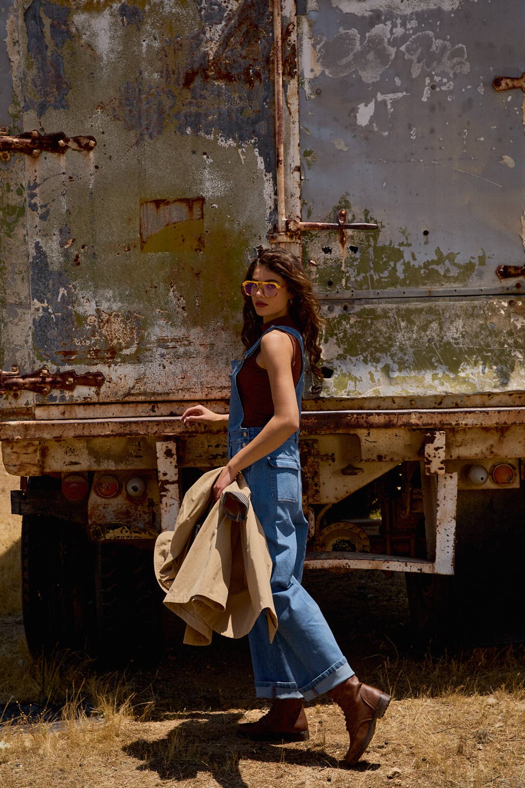 Sunday Edition Long A-Line Jacket