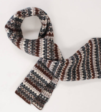La-a SOLE - Pine Winter Scarf | Brown