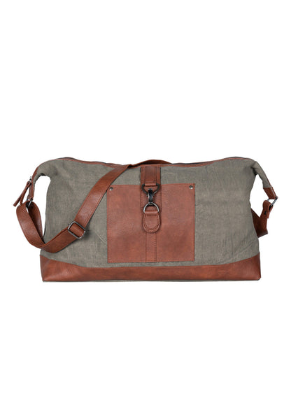 Mona B. - Miles Up-Cycled Canvas Unisex Weekender Bag