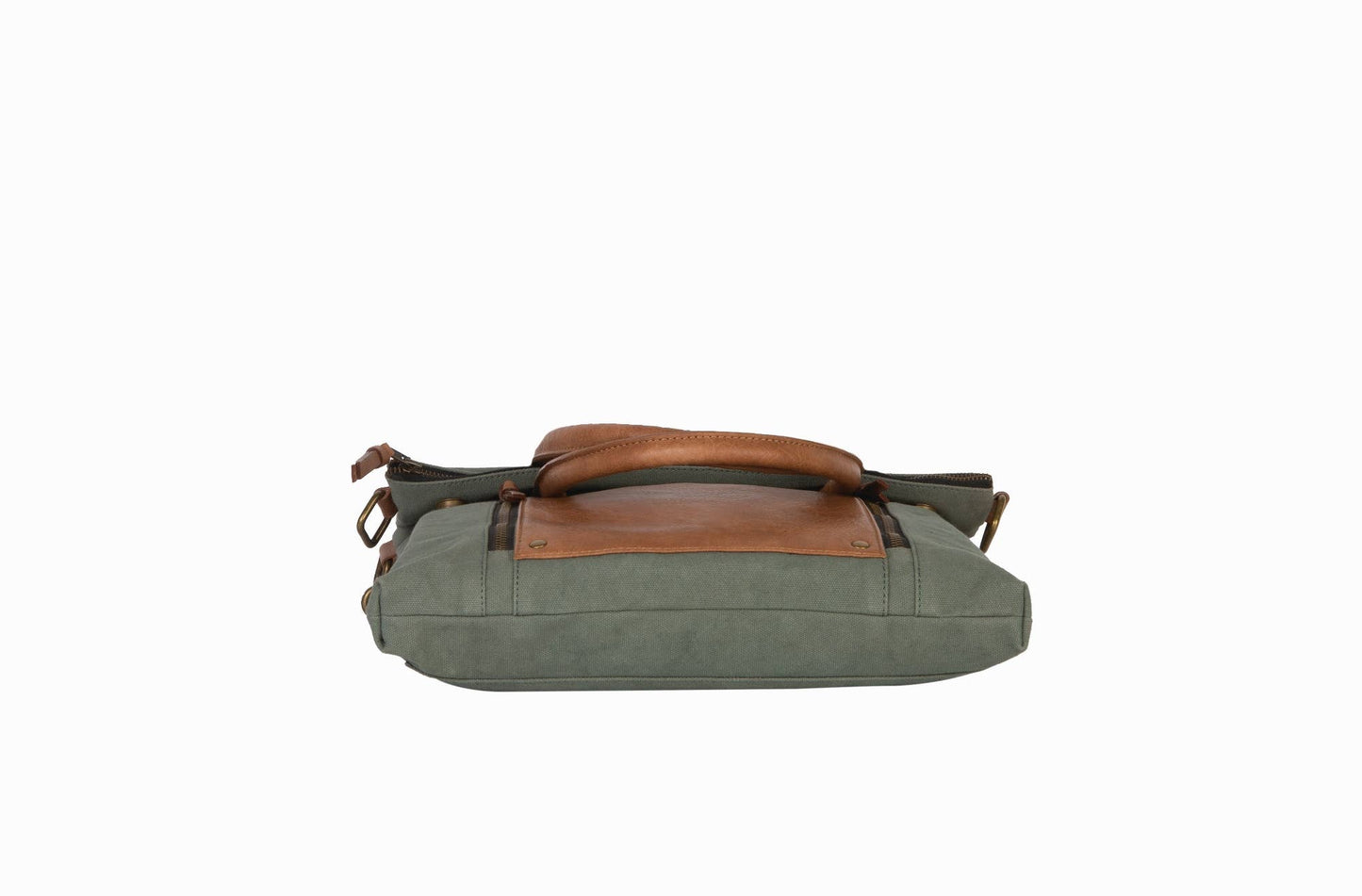 Mona B. - Fold-Over Aegean Up-Cycled Convertible Women's Tote Bag