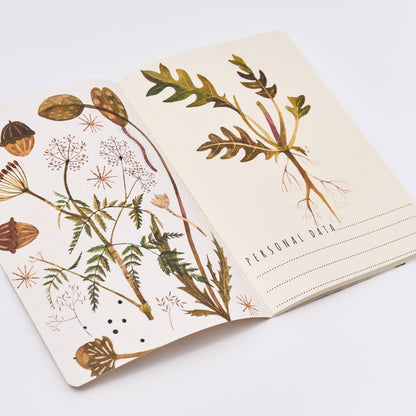 BV by Bruno Visconti - Greens and Flowers Notebook