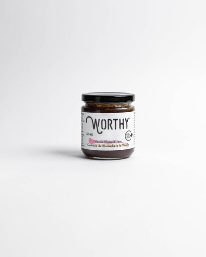 Worthy - Vanilla Rhubarb Jam