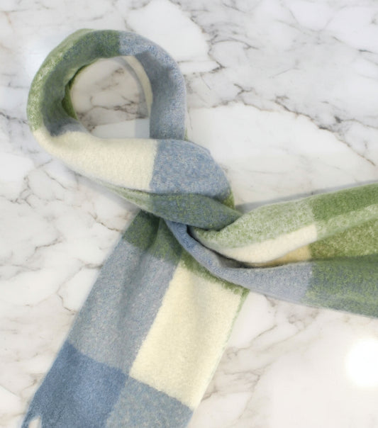 La-a SOLE - Olive Winter Scarf | Green