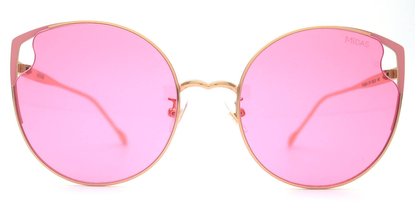 Midas Eyewear Pink Cat Eye Sunglasses