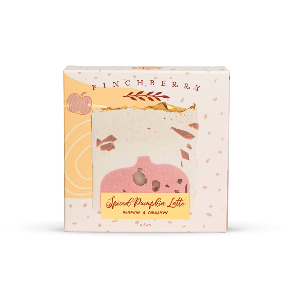 FinchBerry - Spiced Pumpkin Latté Fall Soap (Boxed)