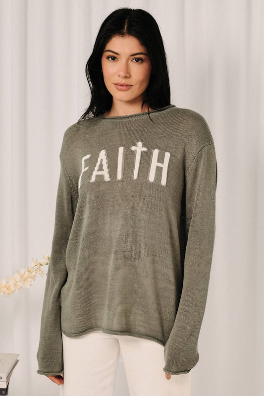 Sunday Edition FAITH Sweatershirt