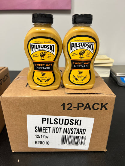 Pilsudski Mustard Co - Sweet Hot Mustard with Honey 12 oz