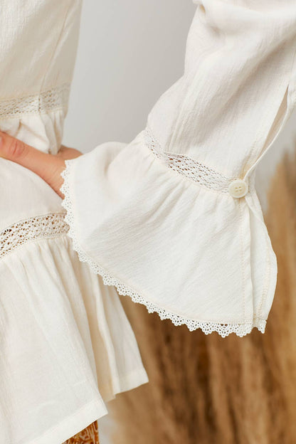 Mystree Tiered Lacy Jacket