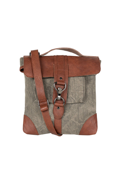 Mona B. - Reed Up-Cycled Canvas Women's Crossbody Bag