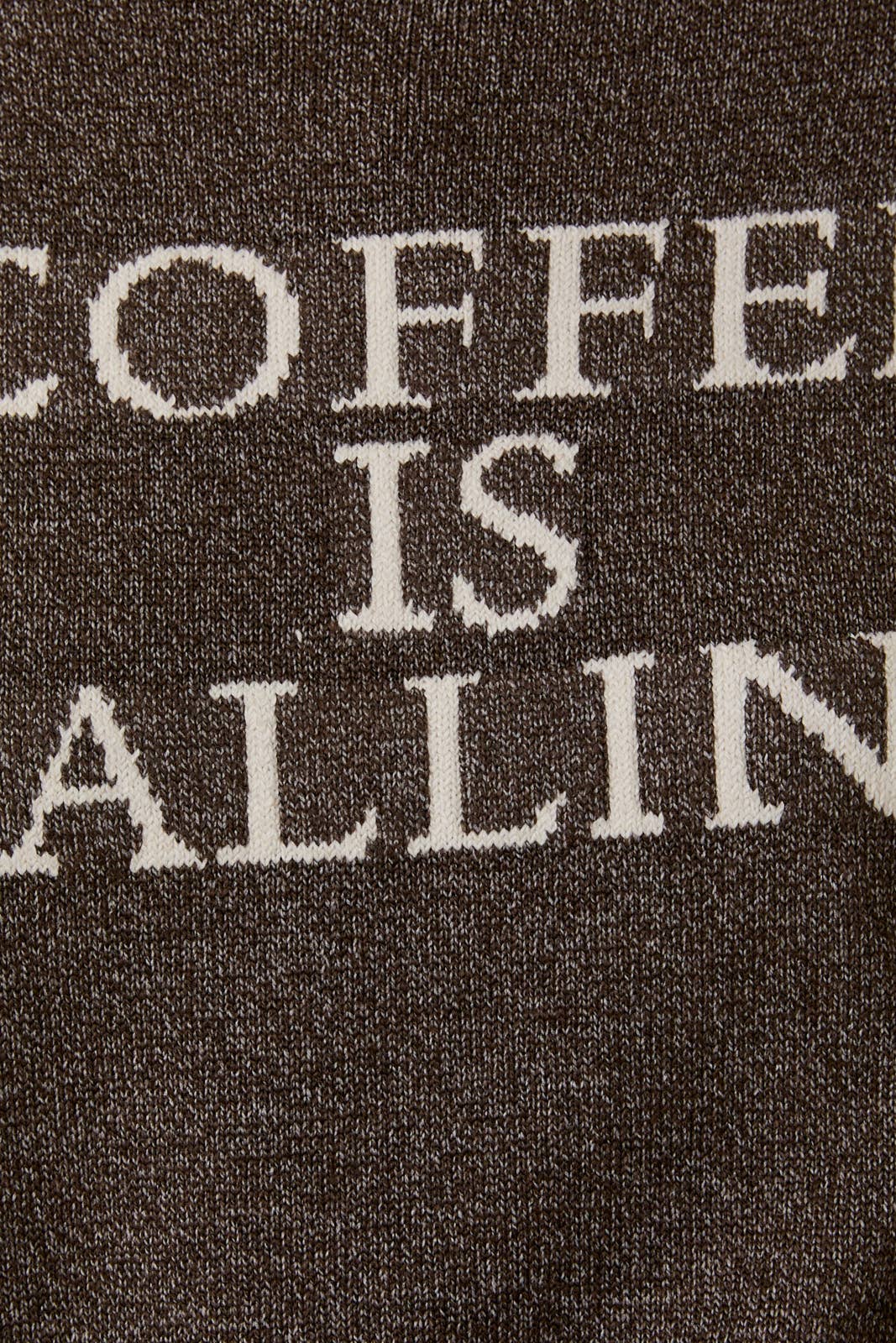 Sunday Edition 'COFFEE IS CALLING' SWEATER