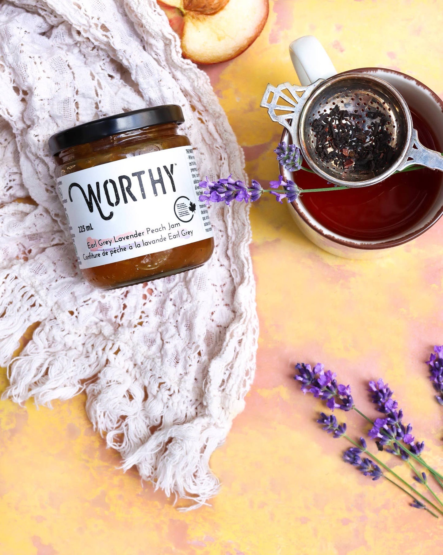 Worthy - Earl Grey Lavender Peach Jam